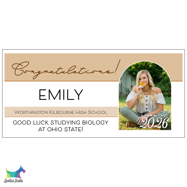 Graduation banner - design L