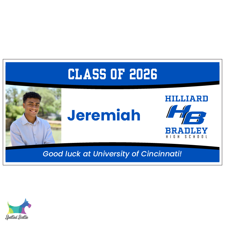 Graduation banner - design C