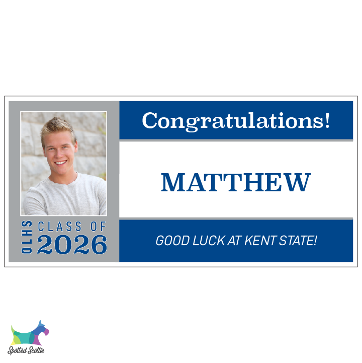 Graduation banner - design K