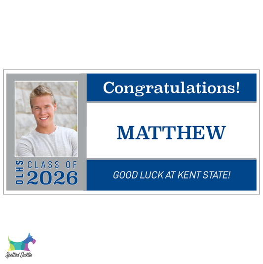 Graduation banner - design K