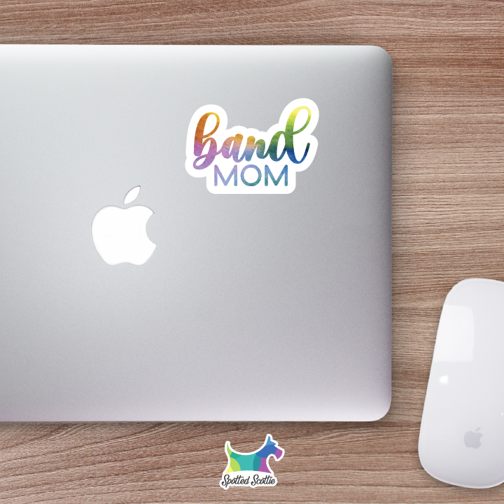 Band mom sticker