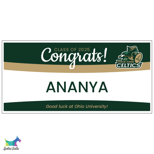 Graduation banner - design H