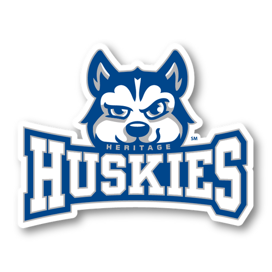 Heritage Huskies Elementary School Stickers