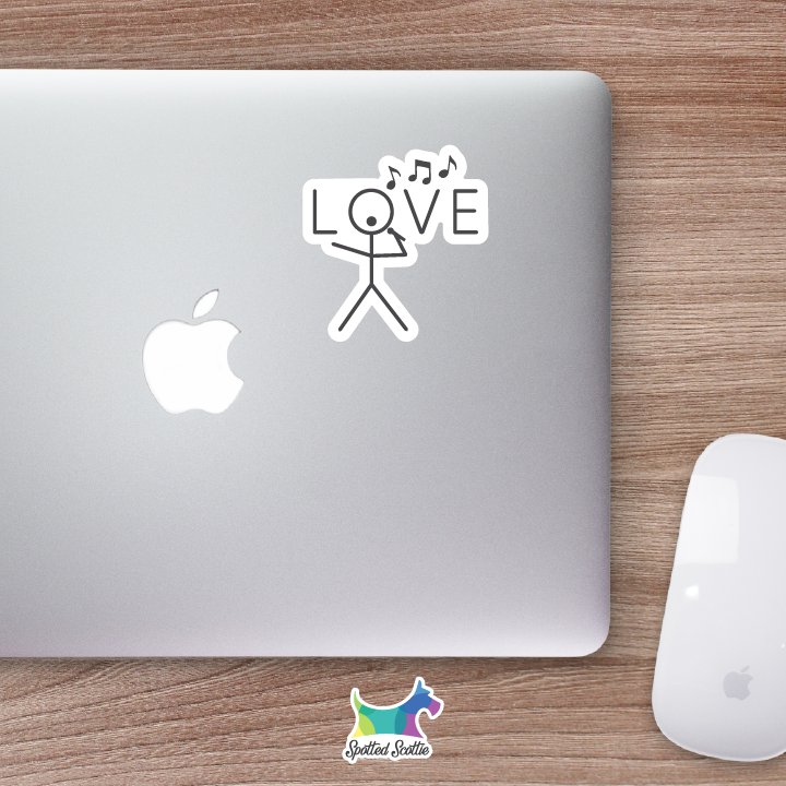 Love (singing) sticker