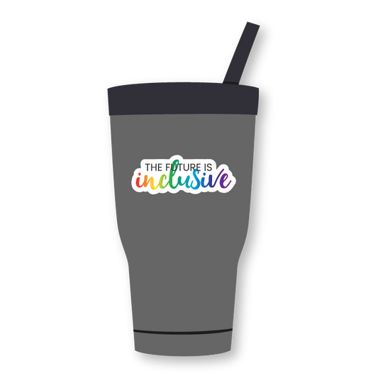 The future is inclusive sticker