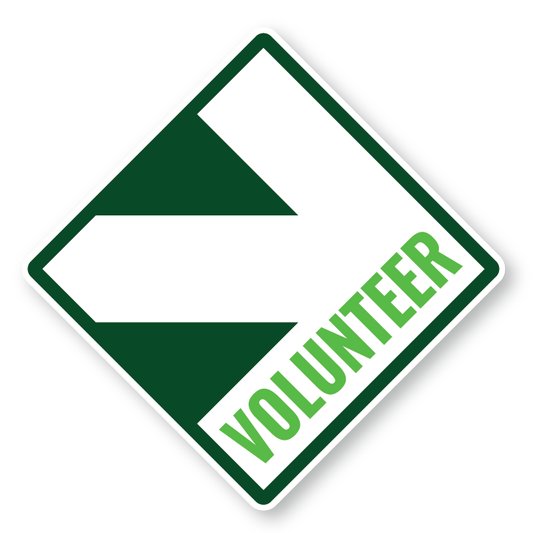 Pelotonia volunteer sticker