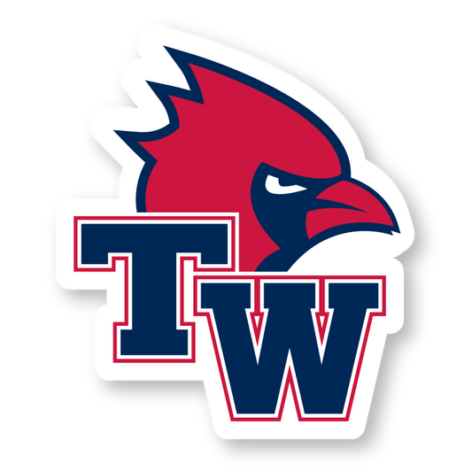 Thomas Worthington -TW- High School Stickers
