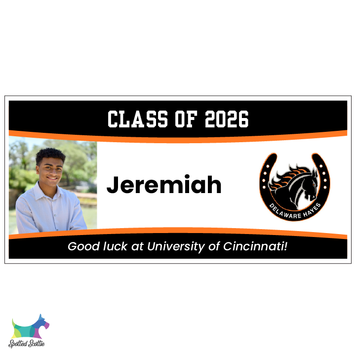Graduation banner - design C