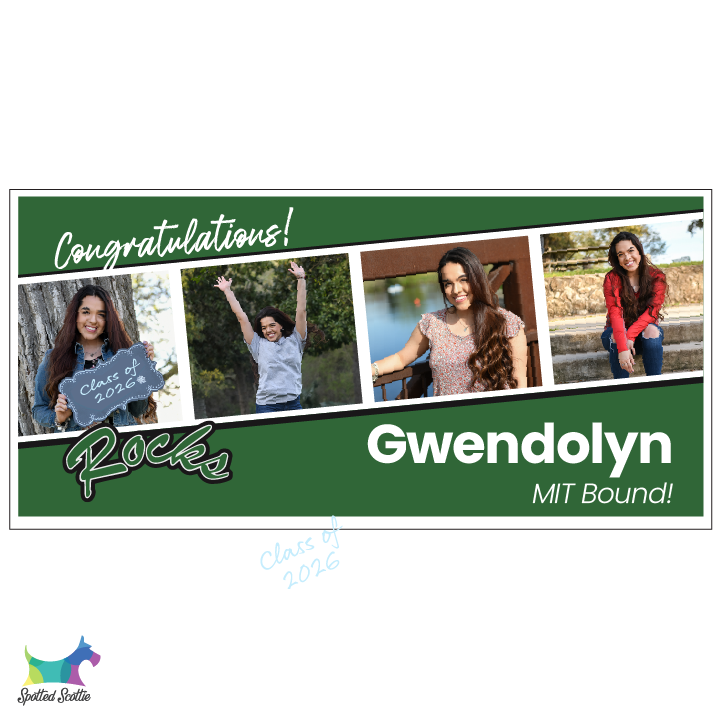 Graduation banner - design G