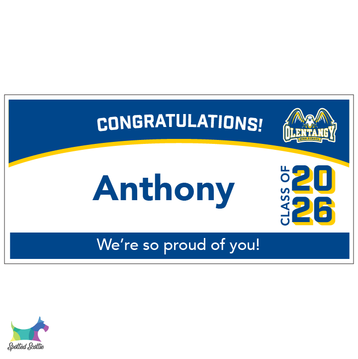 Graduation banner - design D