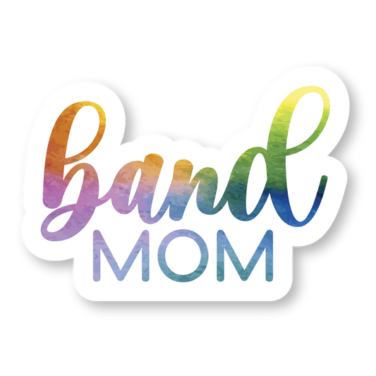 Band mom sticker