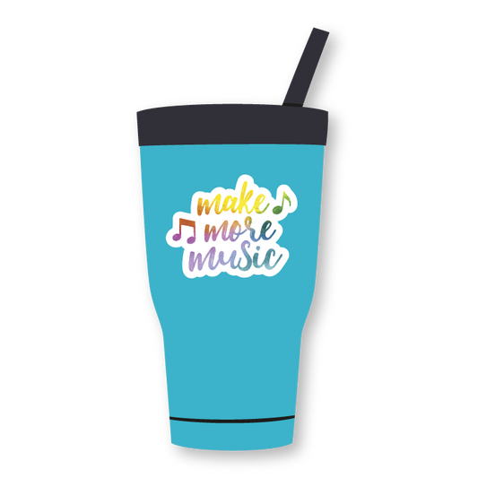 Make more music sticker