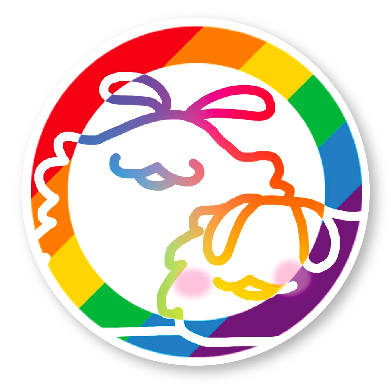 Silksong pride 2026 fleas sticker