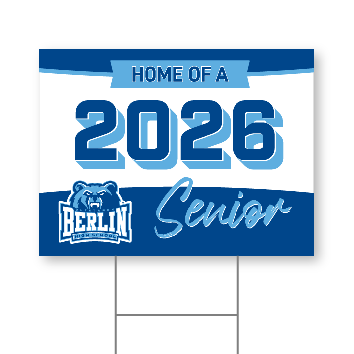 2026 Senior yard sign