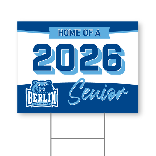 2026 Senior yard sign
