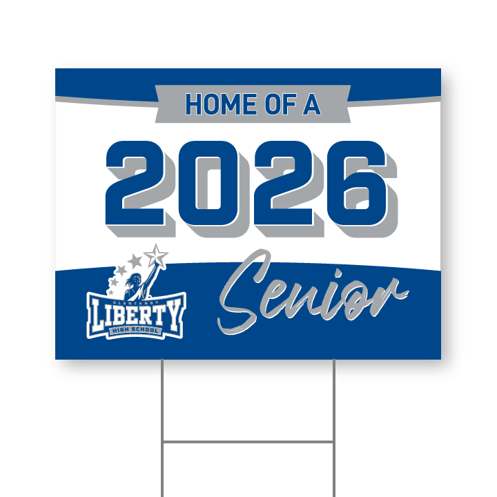 2026 Senior yard sign