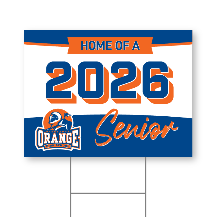 2026 Senior yard sign